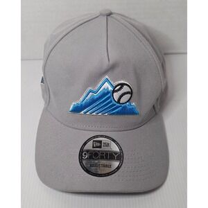 New Era Colorado Rockies 20th Anniversary 9Forty Hat OSFA Gray